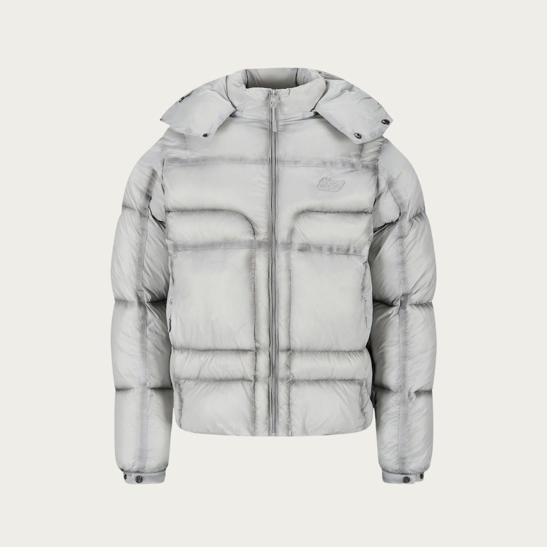 GREY NOFS BULLETPROOF PUFFER