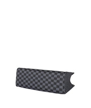 Checkered black everyday handbag