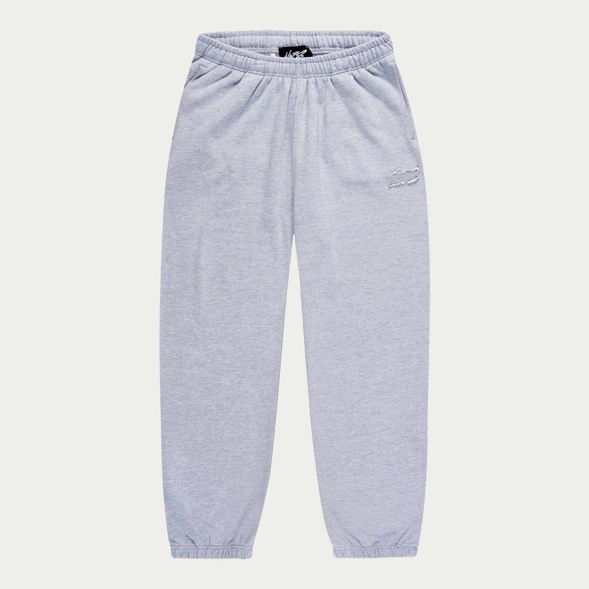GREY BASIC CUFFED JOGGER