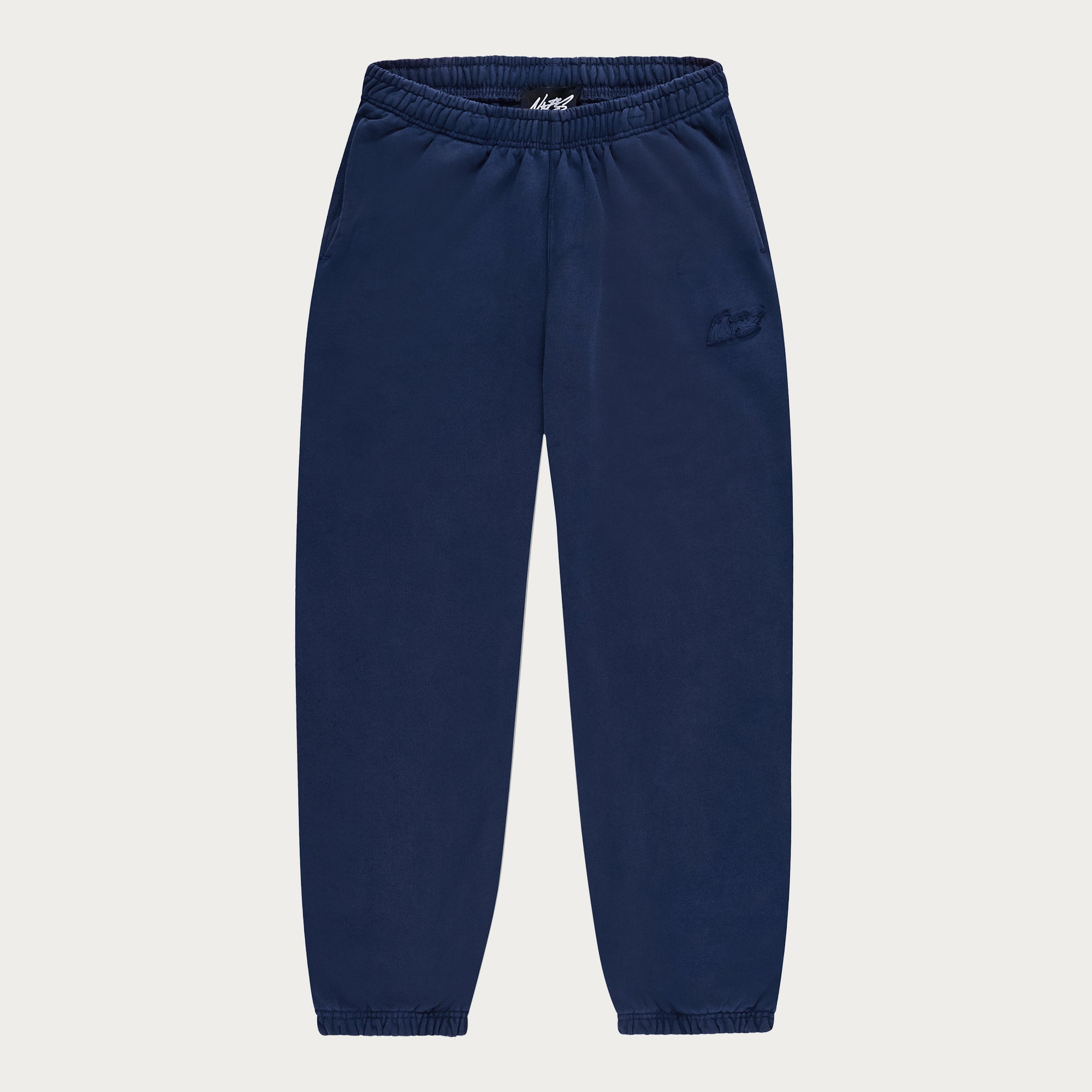 NAVY BASIC CUFFED JOGGER
