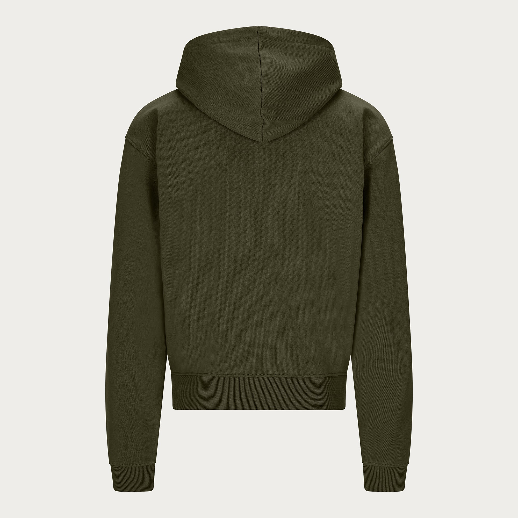 DARK OLIVE BASIC HOODIE