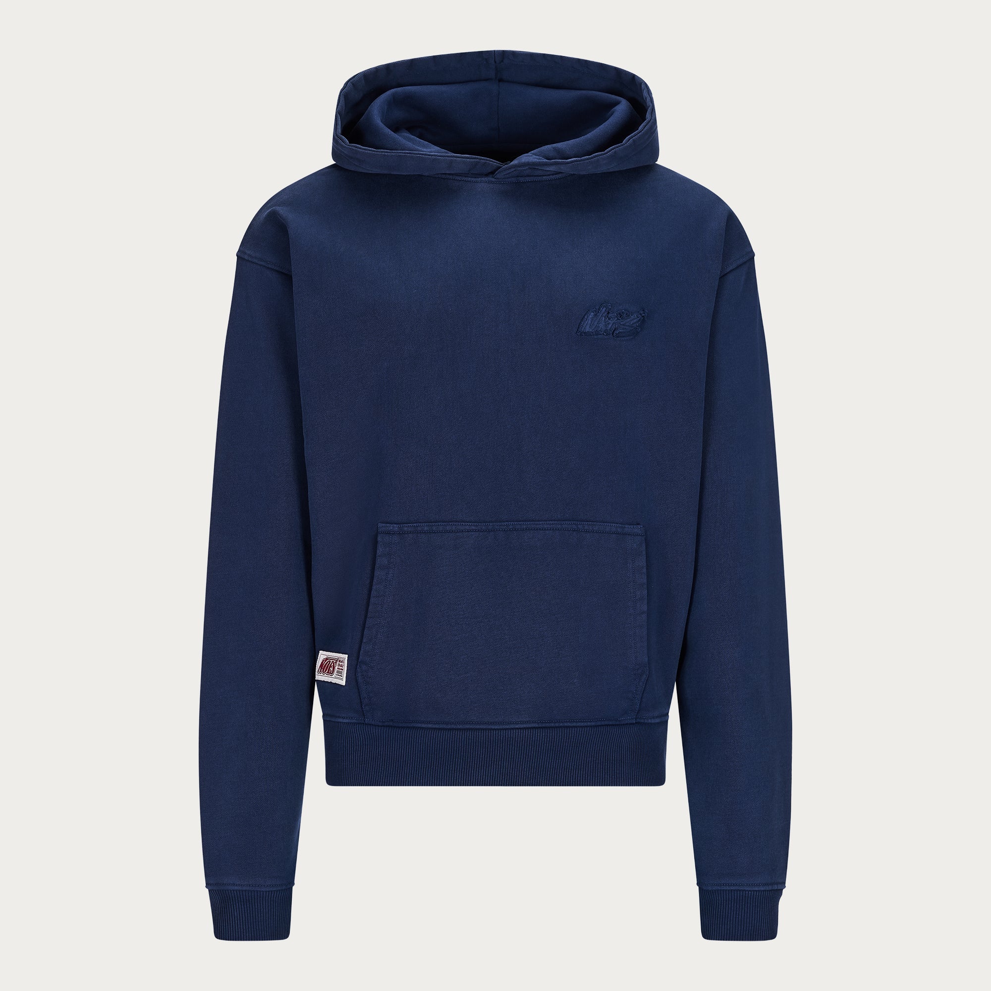 NAVY BASIC HOODIE