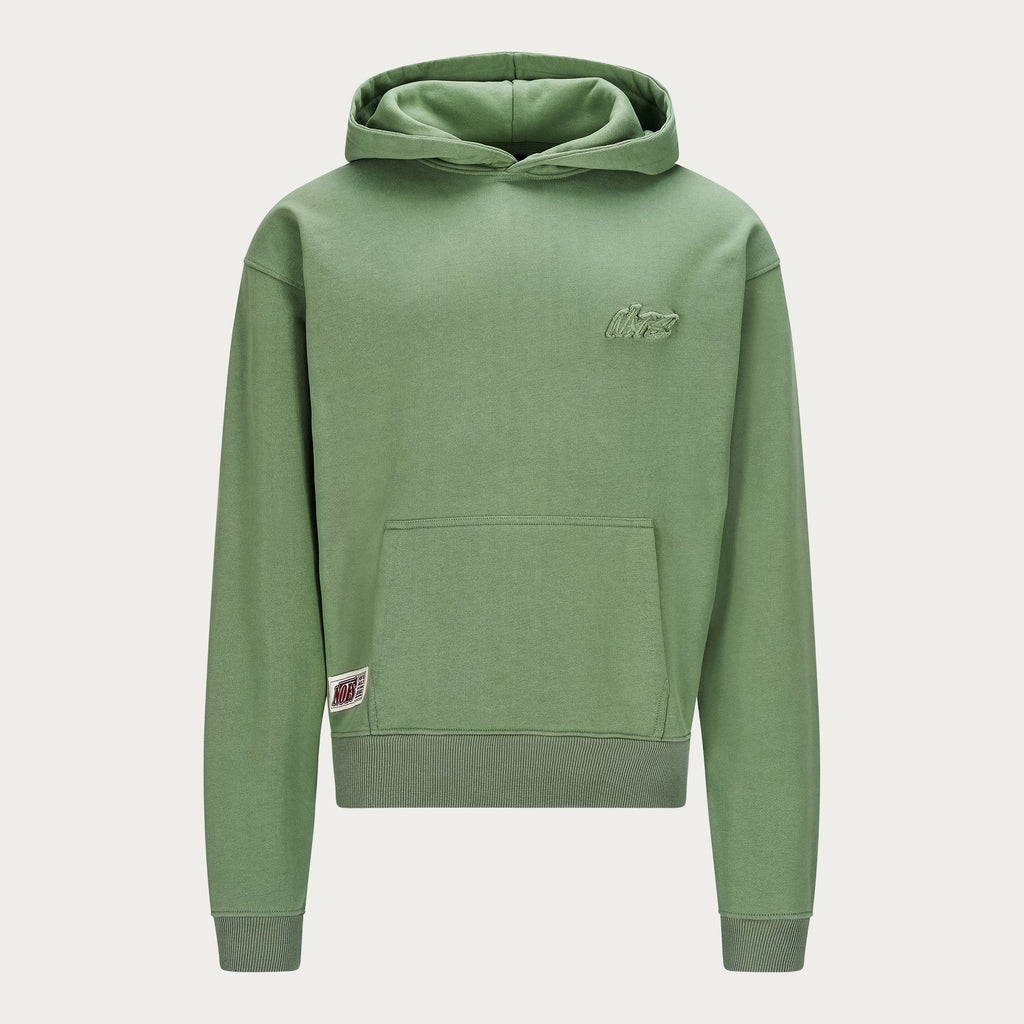 OLIVE BASIC HOODIE