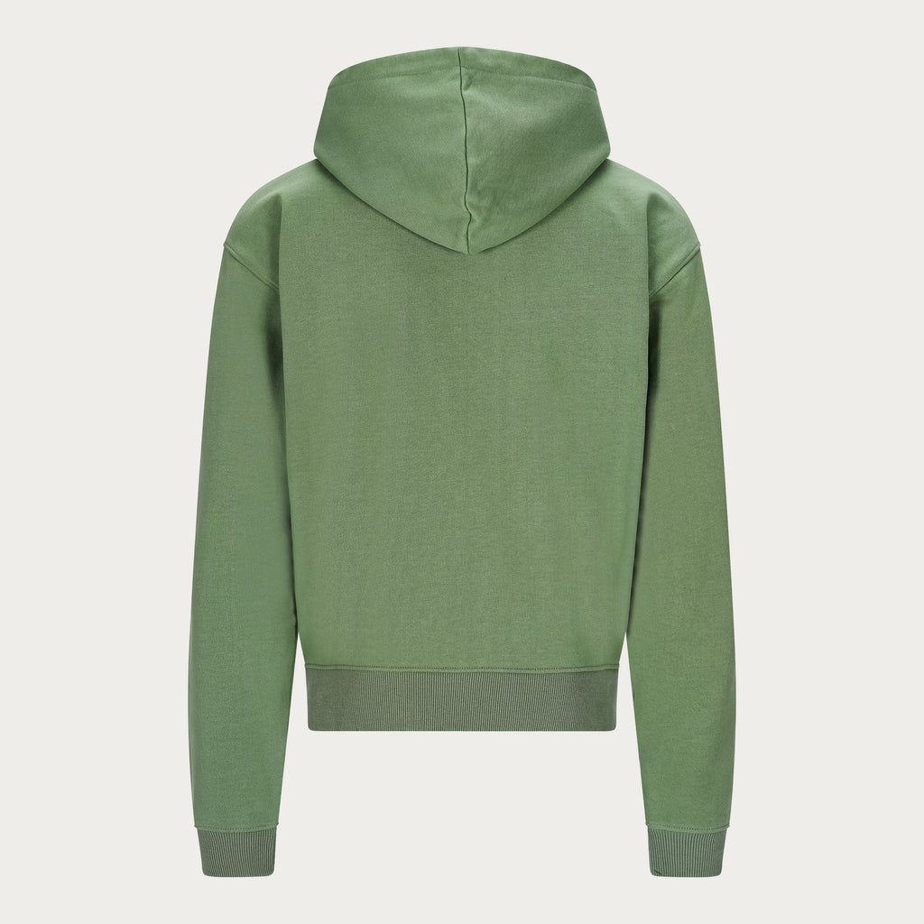 OLIVE BASIC HOODIE
