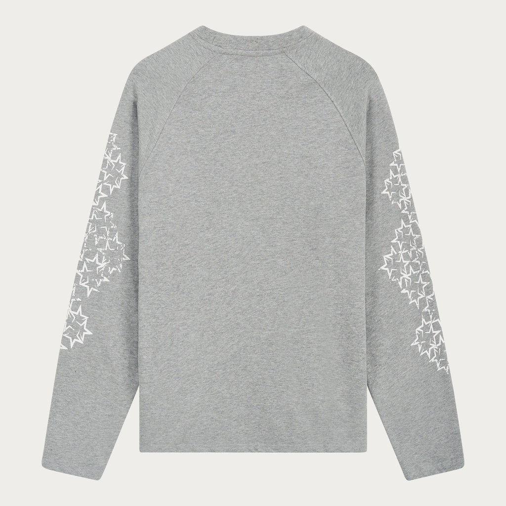 STAR LONGSLEEVE GREY/WHITE