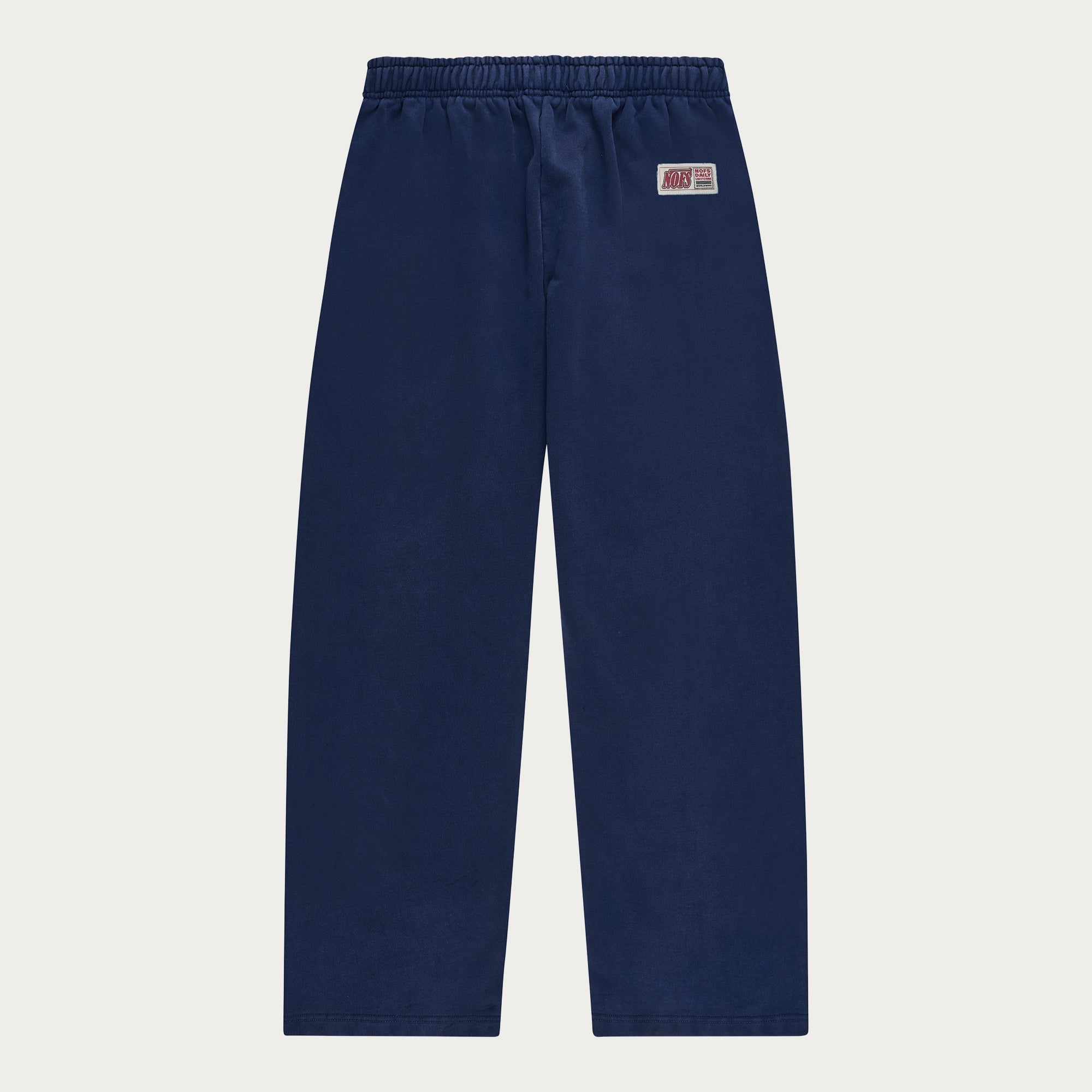 NAVY BASIC OPEN LEG JOGGER
