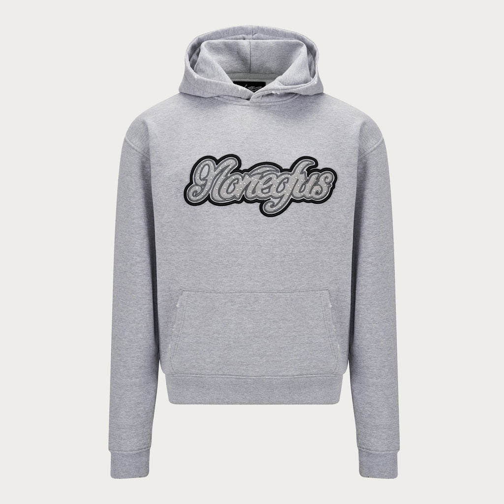 PATCH HOODIE GREY