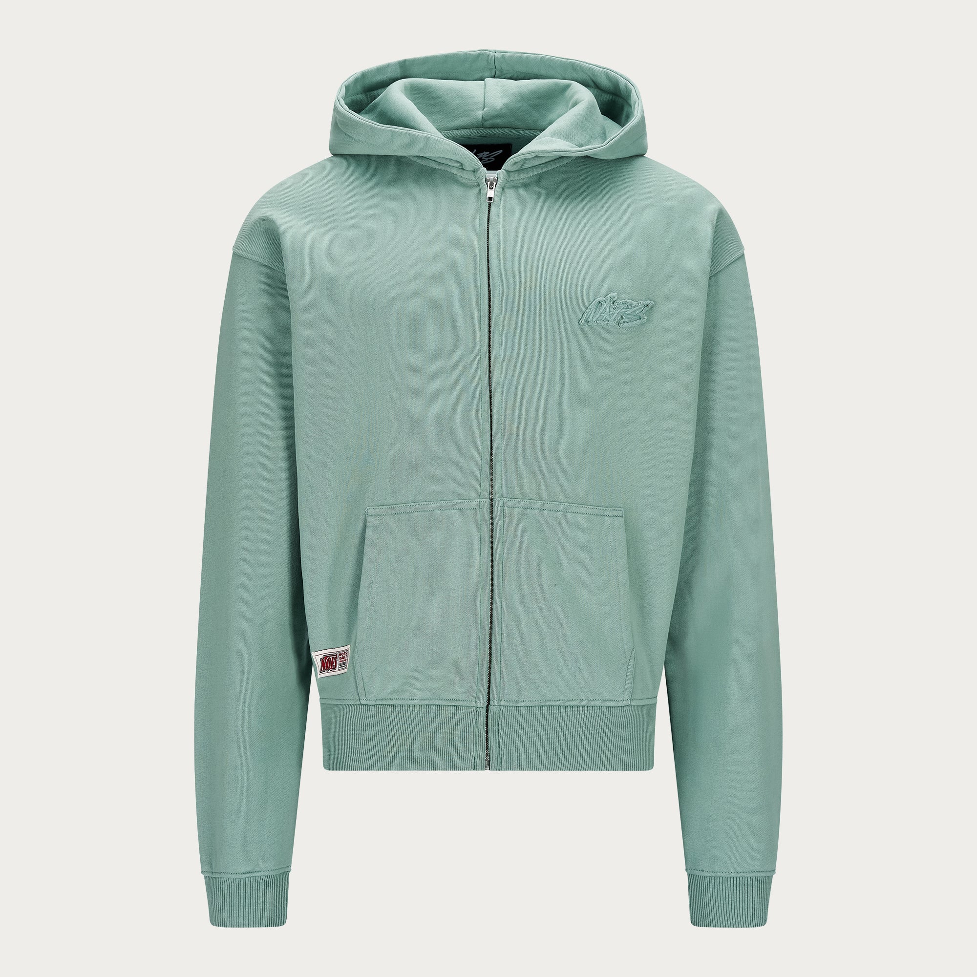 MINT BASIC ZIP HOODIE