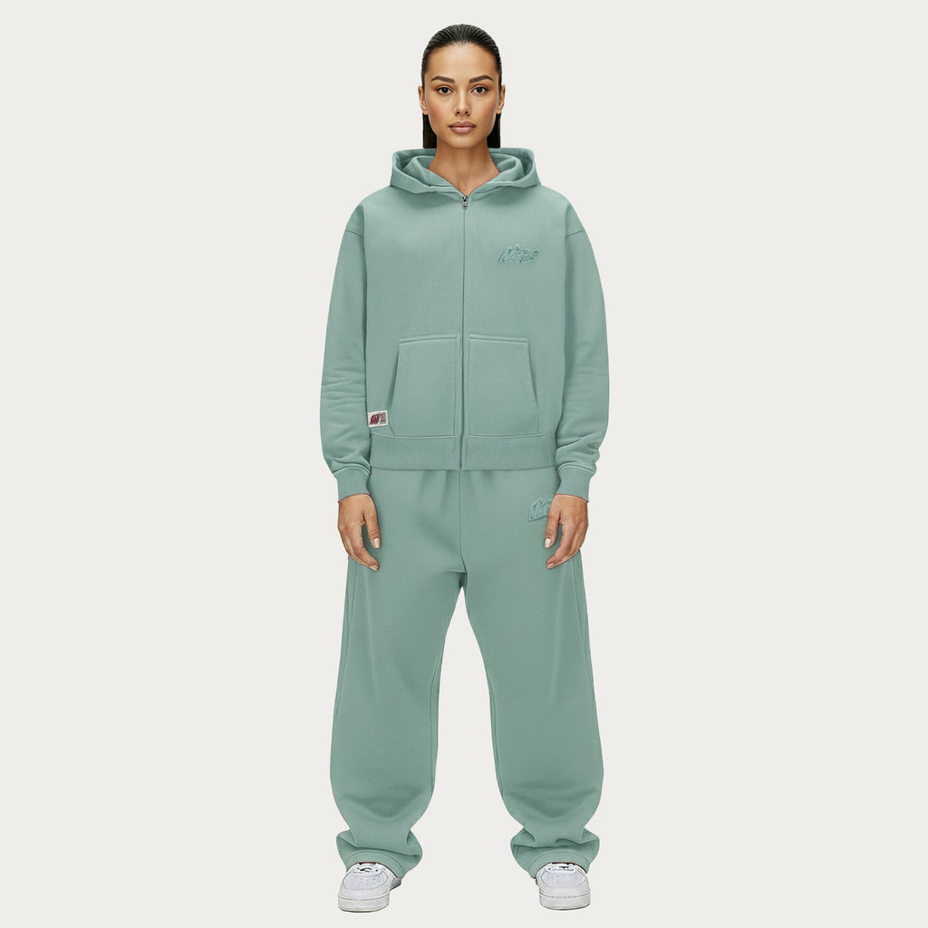 MINT BASIC ZIP HOODIE