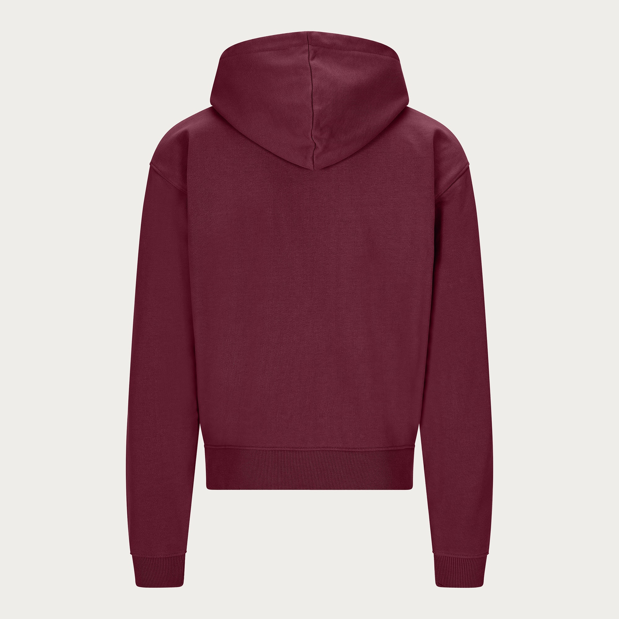 PURPLE BASIC ZIP HOODIE
