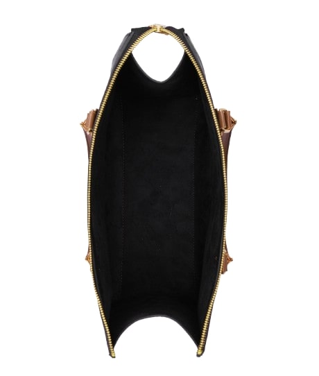 Black on-the-go handbag