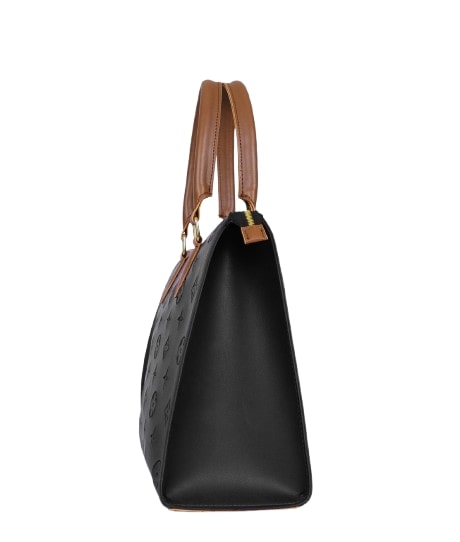 Black on-the-go handbag