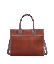 Vintage dark brown suede purse