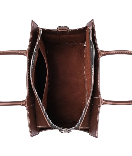 Vintage dark brown suede purse