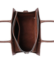 Vintage dark brown suede purse