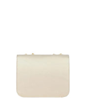 Cross-body golden quilted chain bag