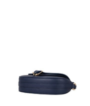 East-west clutch bag in blue