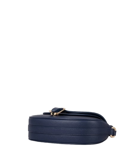 East-west clutch bag in blue